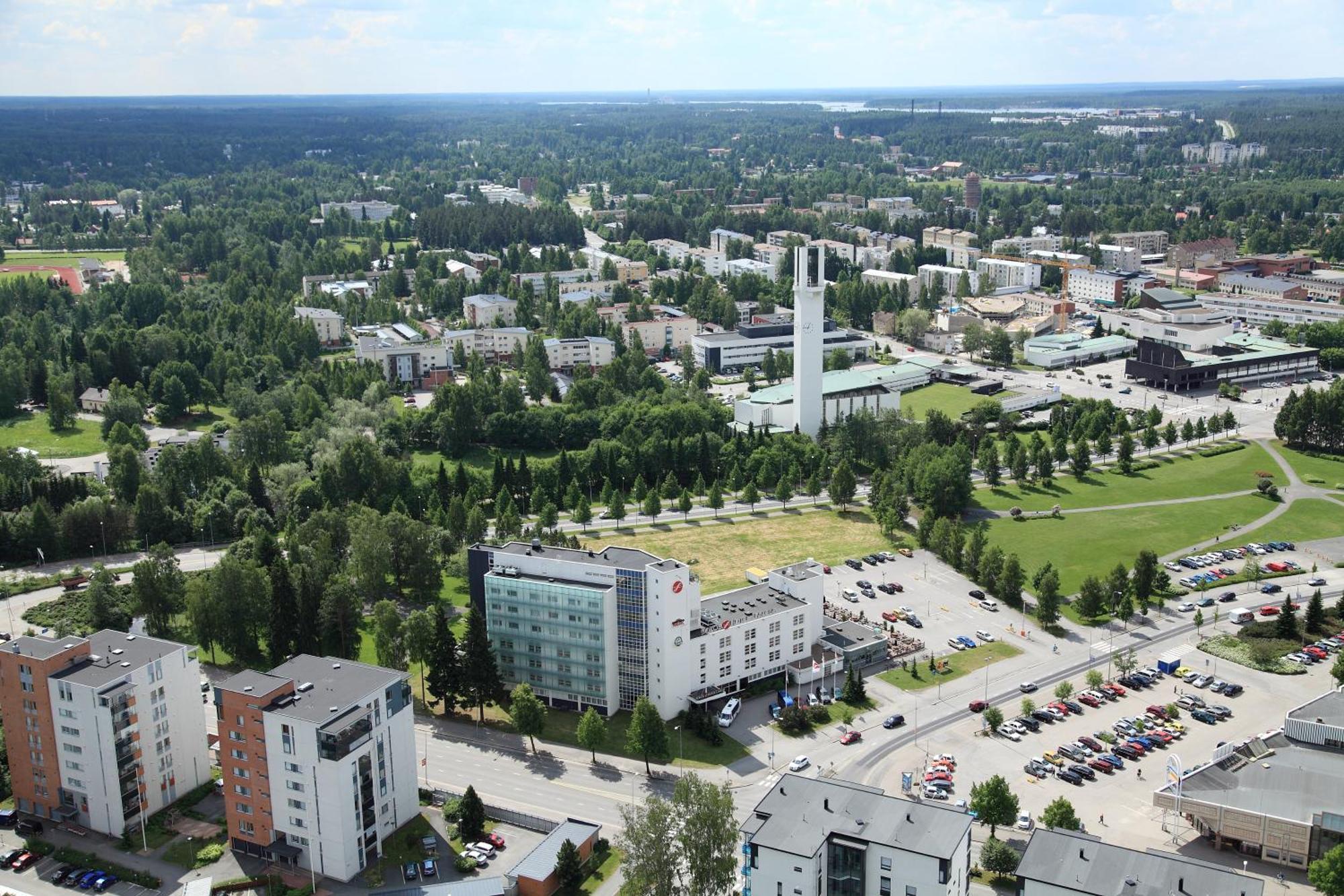 Original Sokos Hotel Lakeus Seinaejoki Buitenkant foto
